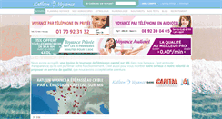 Desktop Screenshot of katleen-voyance.com